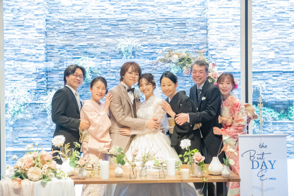 ＼家族・少人数婚／≪10名51万円≫プライベートな式を叶える☆家族お祝い婚プラン