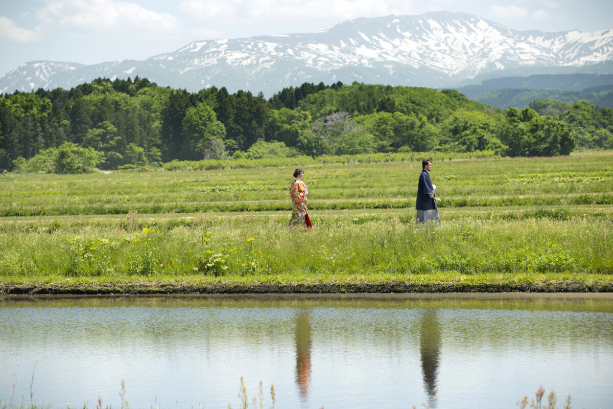 庄内の魅力を再発見！【絶景×美食】家族でショートトリップウェディング