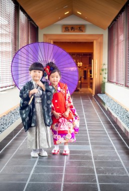 【7月~8月限定】チャペル・神殿ガーデンで撮影OK!七五三衣裳早期受付スタート