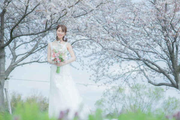 【新潟フォトウェディング】燕市で洋装ロケーションフォトウェディング
